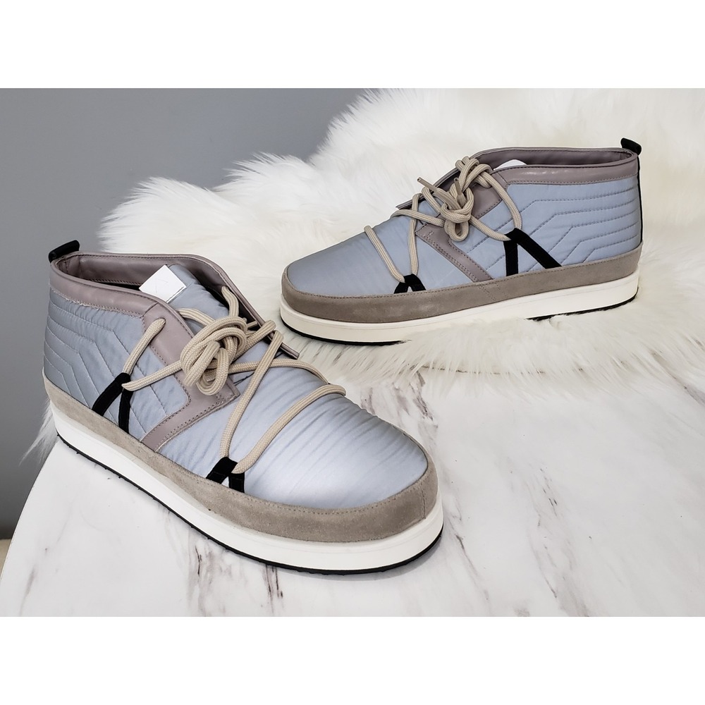 NEW NO BOX EURO 44 /‎ VOLTA Mid-top Sneakers Boots Size US 10.5 MENS Suede Nylon